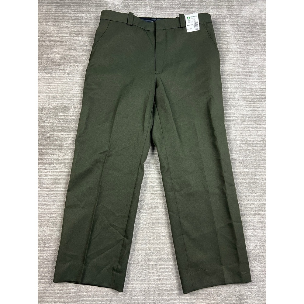 Horace Small Trousers Mens 36 Green Sentry HS2145 Uniform Pants Polyester 27x36